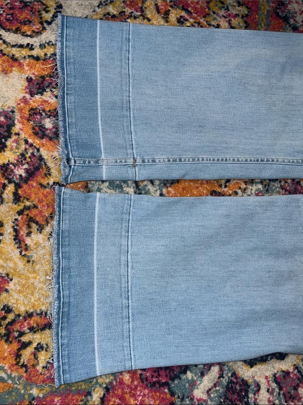 Anthropologie Maeve the Colette Wide Leg Jeans Denim Released Hem Size 30 x 28” - Picture 7 of 9